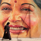 Jayalalithaa-Chennai-mural-India